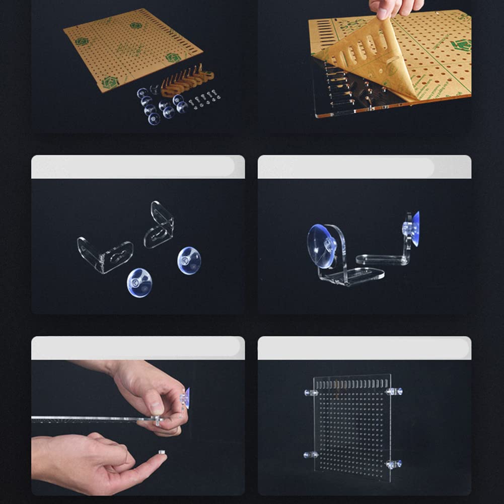 Amazon.co.jp: 水槽 仕切り セパレーター 2つの吸盤クリップ アクリル