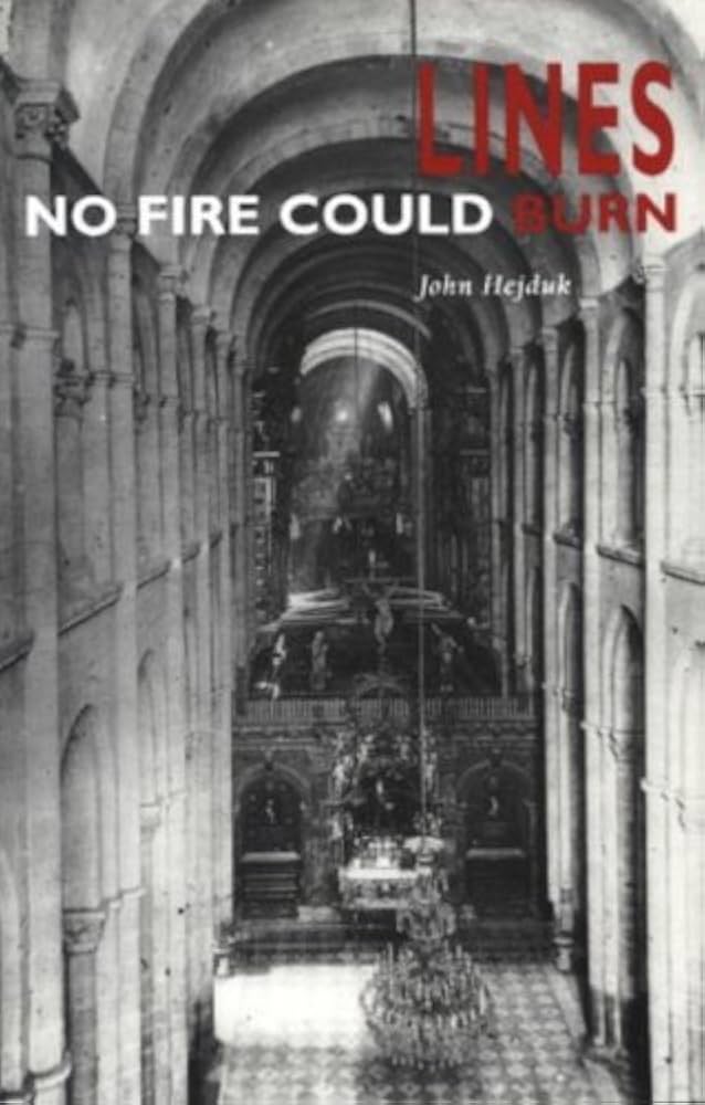 稀少本　John Hejduk　LINES：NO FIRE COULD BURN Amazon | Lines: No Fire Could Burn | Hejduk, John | Writing