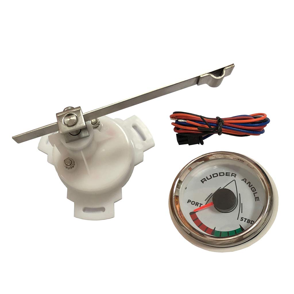9-32v 52mm 2'' Angle De Gouverne 0-190ohm Avec Capteur Pour Bateau Marin