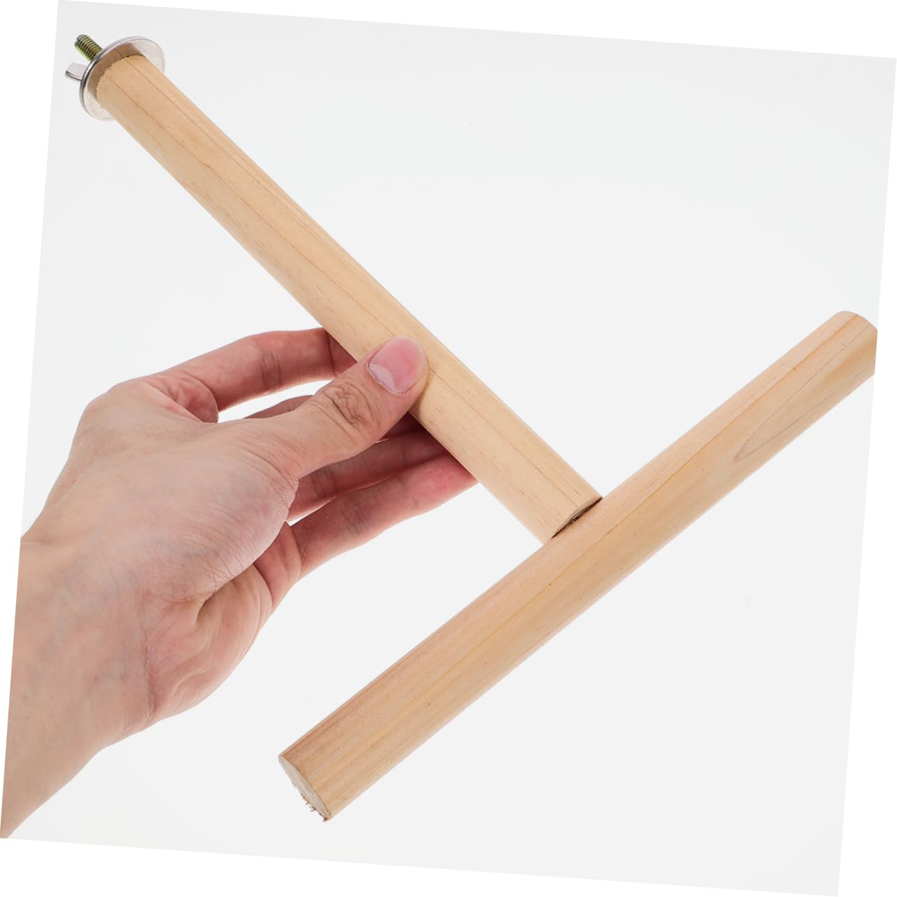 VANZACK 8pièces pour Oiseaux Perches pour Volières Et Jouets à Gratter pour Perroquets Perruches Et Oiseaux
