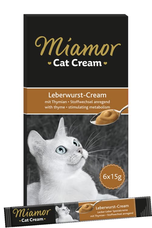 Miamor Cat Confect Leberwurst-Cream 90g Lot de 11