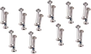 32 pcs Skate Screws kid skateboard wheel bearings stainless steel screws wheel axle Inline Skating Inline Replacement Bearings Skates Wheel Screw Stainless Steel Skate Screw blade BESPORTBLE