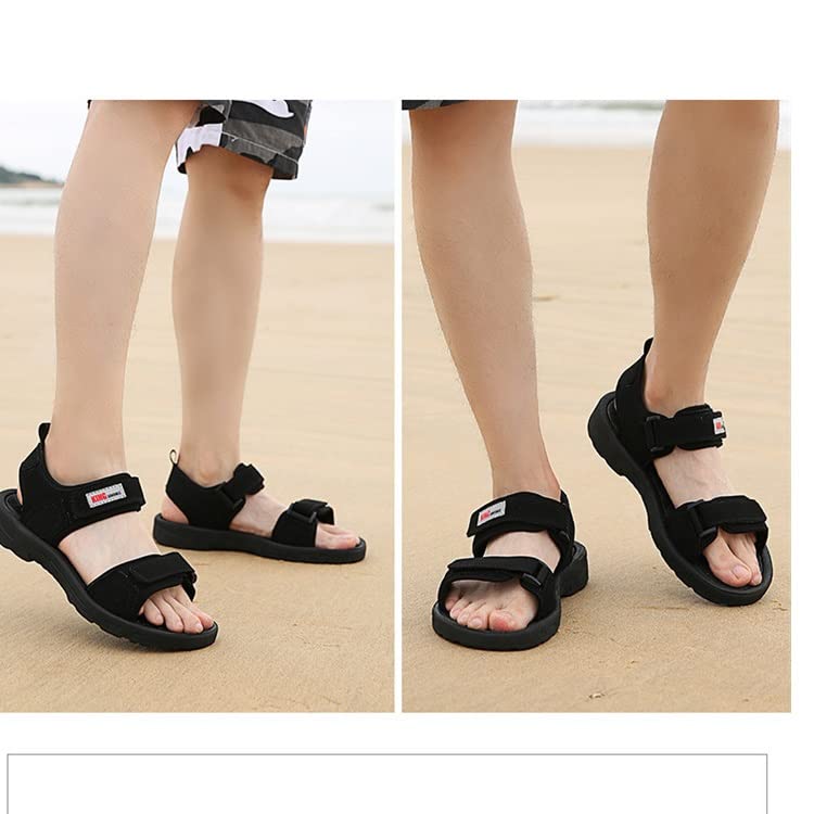 Man Outdoor Sandals Black Sneakers Comfortable Beach Sandals Mens Shoes Casual Slippers4