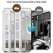 Bifold Door Hardware Repair Kit - 4 Pack Bi-fold Sliding Closet Door Hardware Kit for 7/8