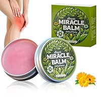 Miracle Balm,Kräuterbalsam,Natural Ingredients Miracle Balsam,Beruhigende Gelenkcreme für Körperteile wie Rücken, Hände, Füße, Relaxed and Comfortable