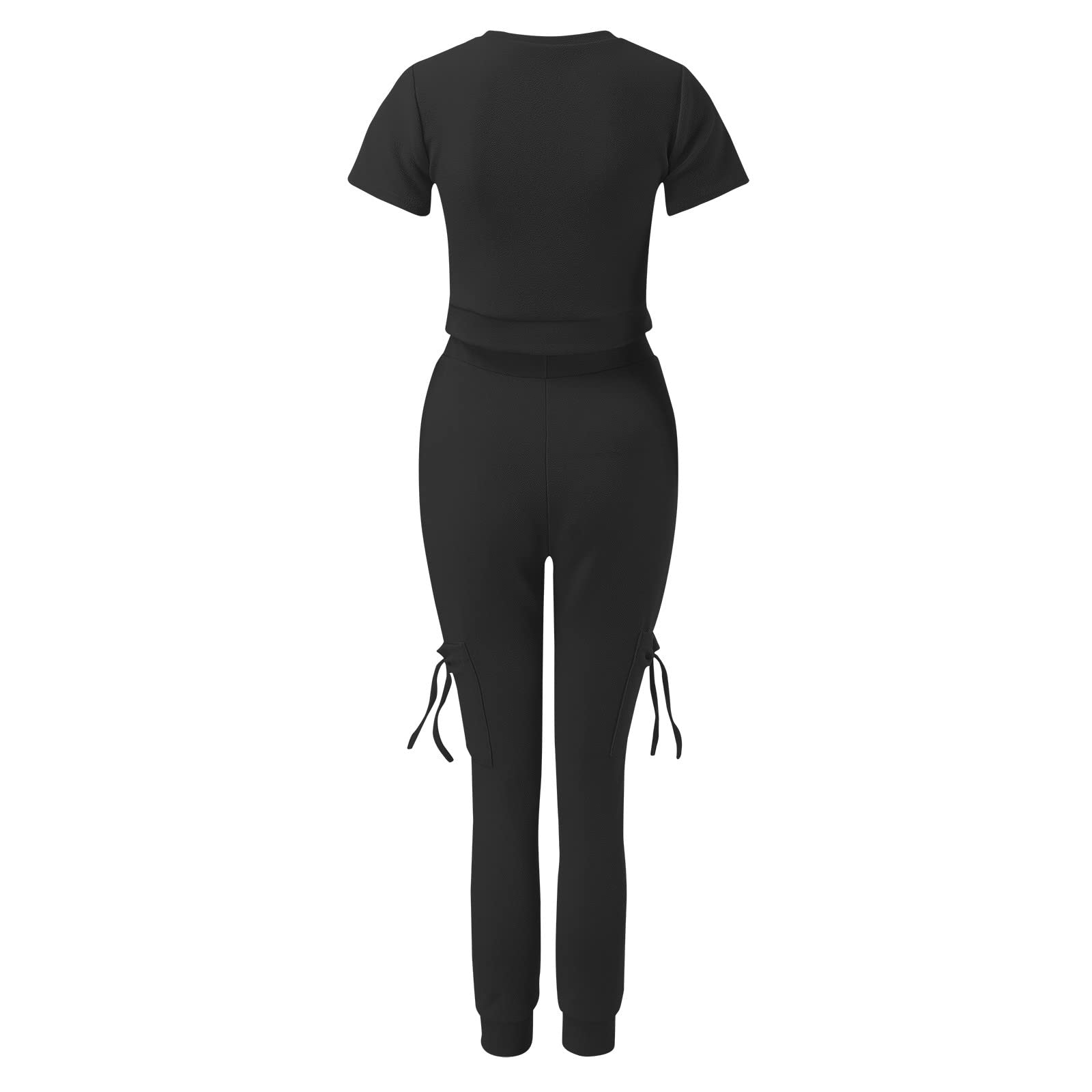 Chándal para mujer, tallas grandes, holgado, largo, elegante, de verano, de dos piezas, para correr, deportivo, con pantalones, yoga, ropa deportiva, ropa deportiva, ligera, ropa de ocio, ropa