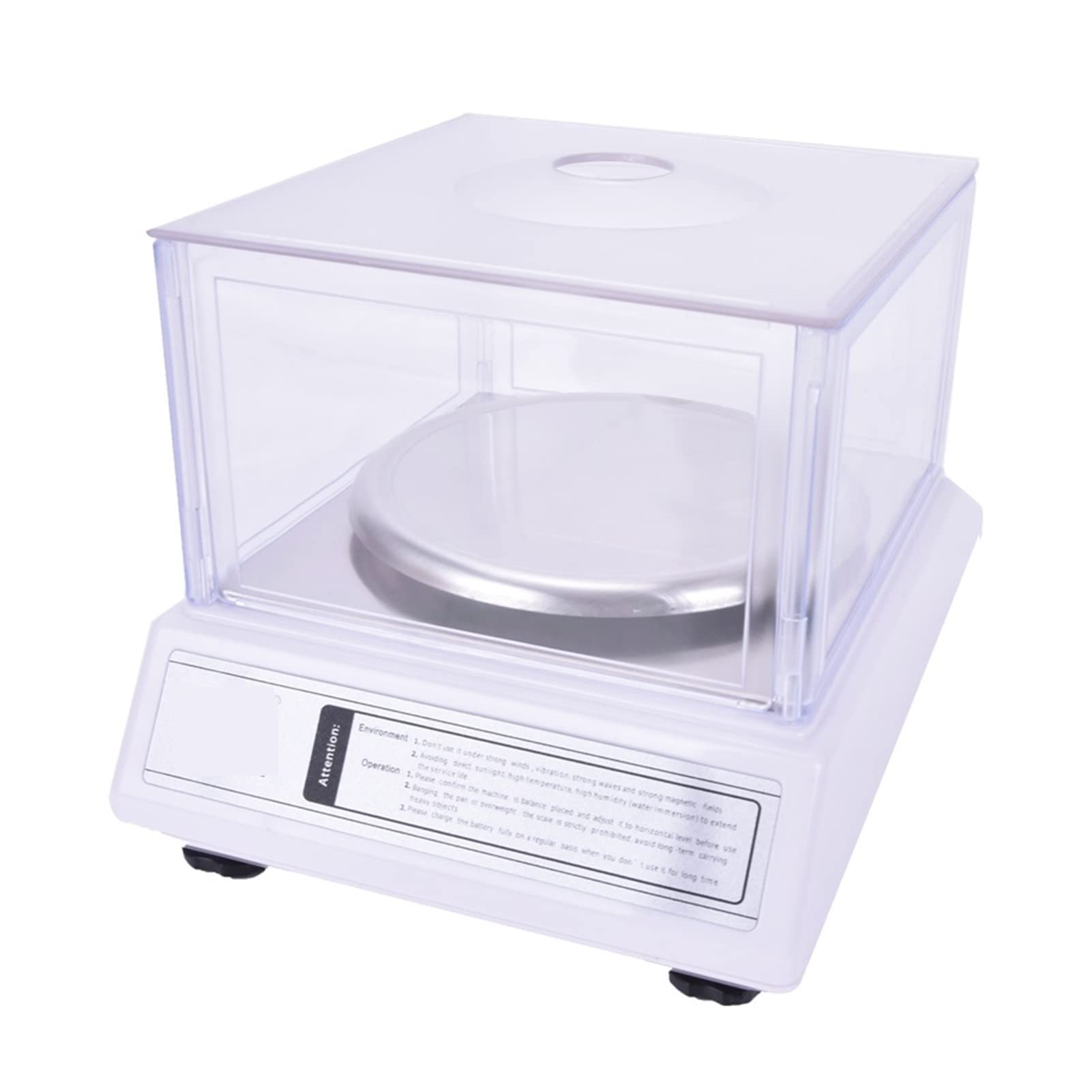 Báscula analítica electrónica de laboratorio, 1 pieza, balanza analítica de precisión de laboratorio, 2000 g x 0,01 g, para joyería, diamantes, oro, balanza de cocina, 7,5 V, 200 mA, LC grande