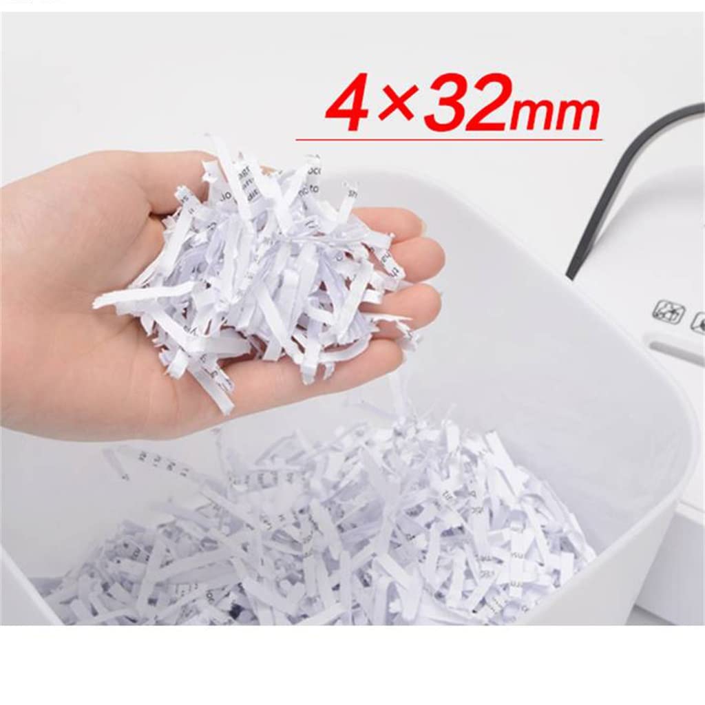 Desktop Paper Card Shredder Small Personal Desktop Shredder Electric Portable Waste Paper Office Mini Multifunctional (D 220 * 200 * 180 mm)