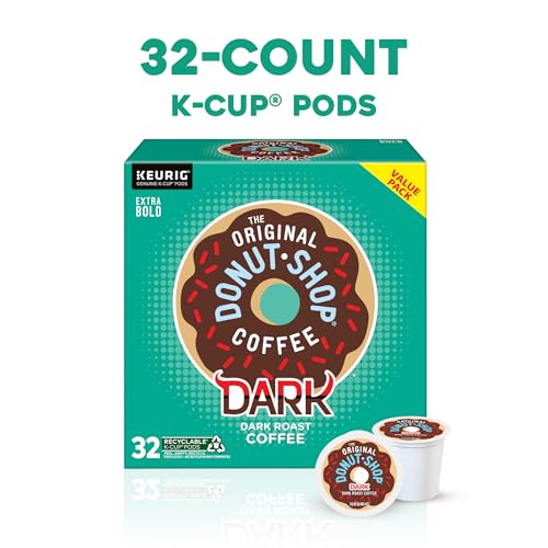 The Original Donut Shop Dark, Keurig Single Serve K-Cup Pods, Dark Roast Coffee Pods, 32 Count - Image 3