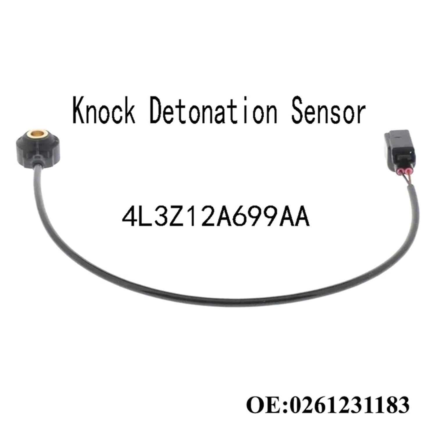 4L3Z12A699AA Knock Detonation Sensor for 0261231183 Replacement Pa