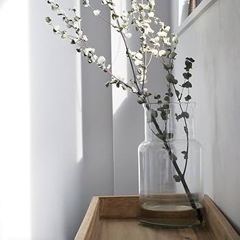 銀彩瑠璃ガラス花器 (未使用 新品同様) ガラス花器 涼4-9B 瑠璃色 - 花器ギャラリー 裕器 (ゆうき）