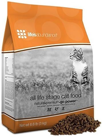 Healthydogfoodstore Life'S Abundance All Life Stage Cat Food Bag, 16.5 Lb.