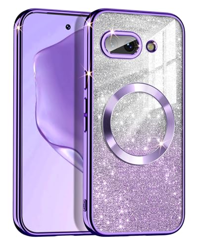 Casetego Google Pixel 10a�p�P�[�X�AMagSafe�Ή��A�O���b�^�[�X�p�[�N�����C���b�L�X�����ϏՌ��\�t�gTPU�o���p�[�t���v���e�N�V�����P�[�X�AGoogle Pixel 10A�p�A�f�B�[�v�p�[�v��