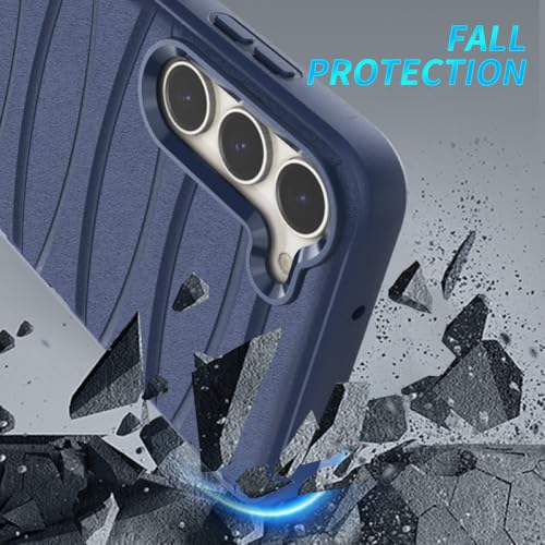 Coque Samsung Galaxy A54 silicone souple antichoc bleu A14 A34 - 6