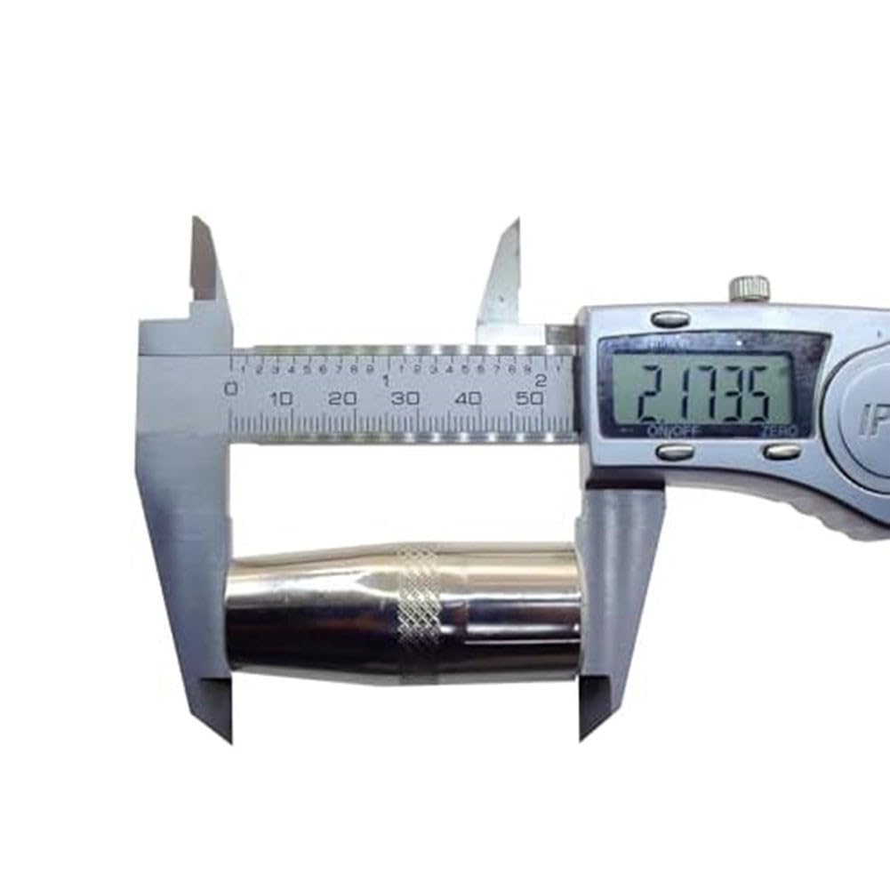 MIG Ugello del gas KP2742-1-50F 1/2" rame, compatibile con torcia di saldatura Lincoln Magnum PRO 250L/300L, confezione da 5 punte di ricambio