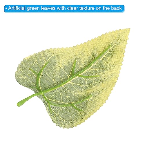 PATIKIL 5.1x3.1 Artificial Green Leaves - Image 3