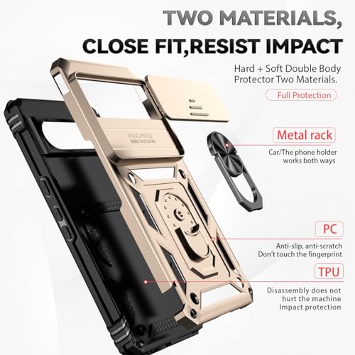Coque pour Pixel 8 Pro compatible support de voiture magnétique