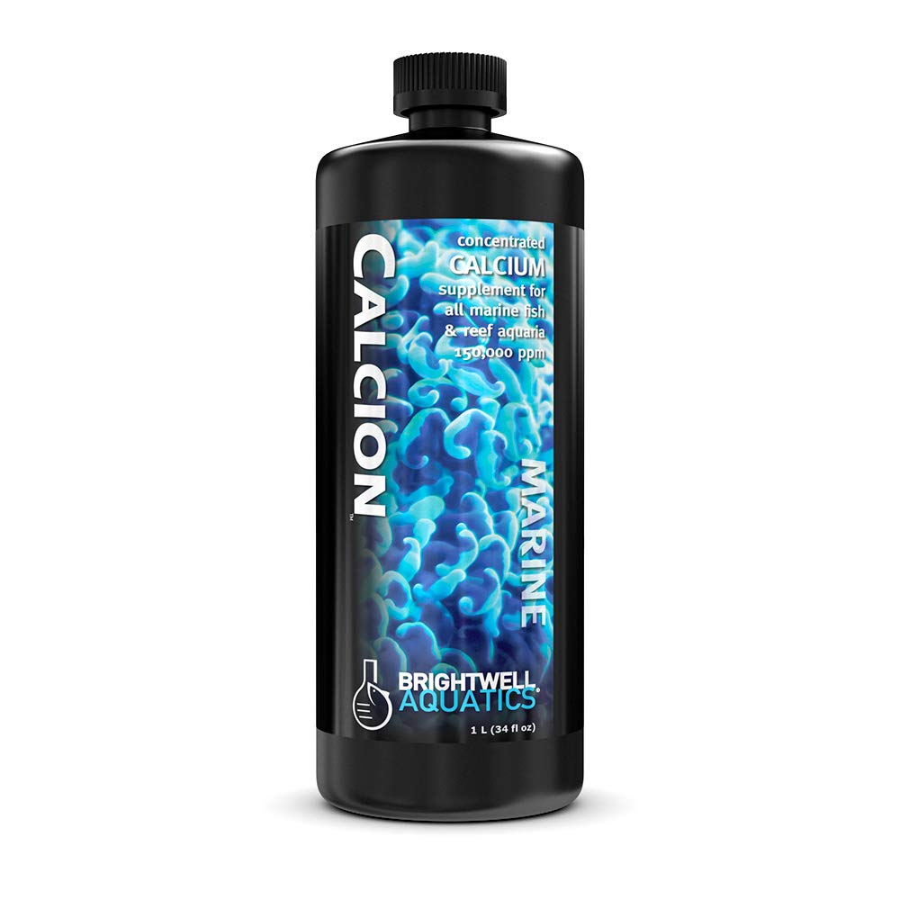 Brightwell Aquatics Calcion - Concentrated Ionic Calcium Supplement for Reef & Saltwater Aquariums Supports Coral Growth Aragonite Formation No