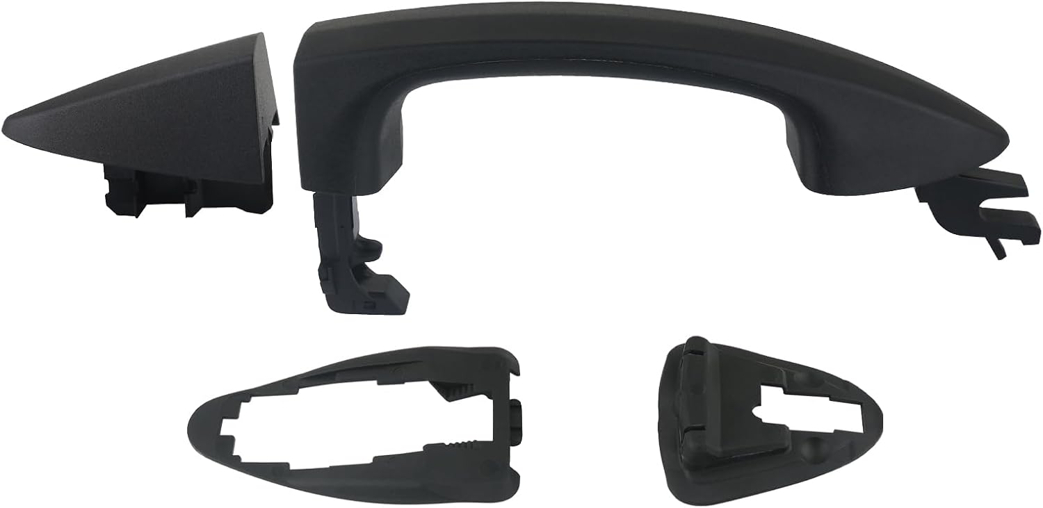 TQPONLY Exterior Door Handle | Compatible with 2011-2019 Ford Fiesta,Front or Rear Outside Passenger or Driver Side | Replaces BE8Z-5422404-BB