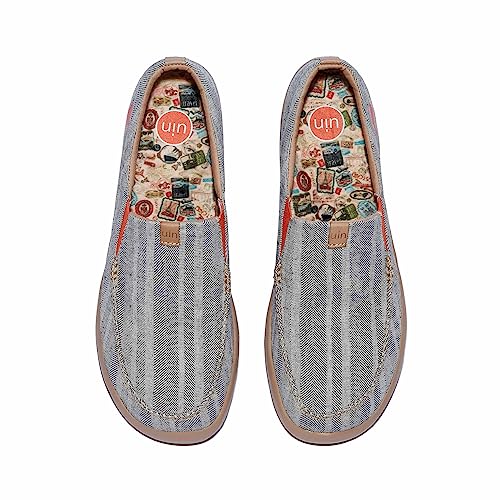 UIN Men's Art Travel Shoes Slip On Casual Painted Loafers Lightweight Comfort Fashion Sneaker Nerja