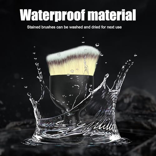 image for Ziciner 2 PCS Car Detailing Brush, Curved Soft Bristles Auto Removal D