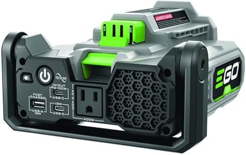 EGO Power+ - Inversor PAD5000 Nexus Escape, 400W, batería y cargador no incluidos, 7.7 x 4.72 x 8.2 pulgadas disponible en Yaxa Colombia