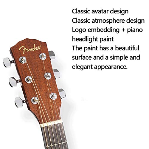 Guitars Fretted Instruments Guitar Fanta Acoustic Guitar Fanta CD60S Single Board Guitar Electric Box 41 Inch Wood… - Les Beatles, Paul McCartney, John Lennon, RIngo Starr, George Harrison Guitars Fretted Instruments Guitar Fanta Acoustic Guitar Fanta CD60S Single Board Guitar Electric Box 41 Inch Wood… – Image 4