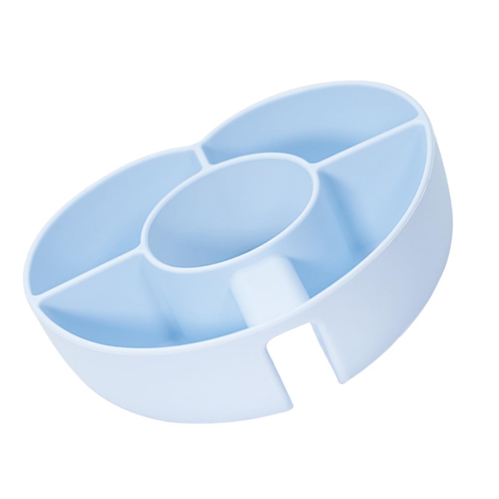 Tsophreniq Spill Resistant Divider for 40oz Tumblers Dishwasher Safe Easy to Carry for on the Go Snacking Glass Plate