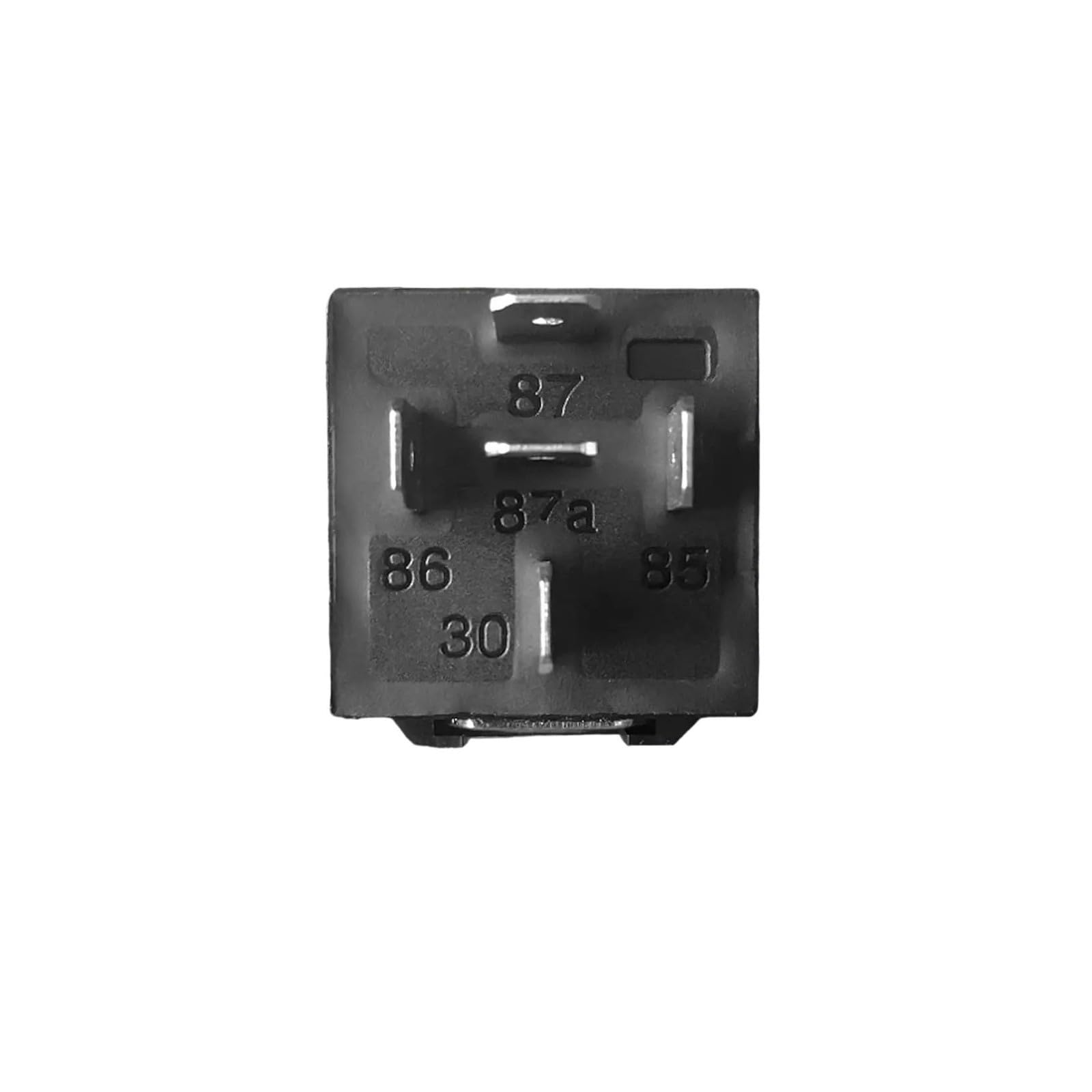 Pack de 2 relés de coche de 12 V 40/30 amperios DC 5 pines y arnés de