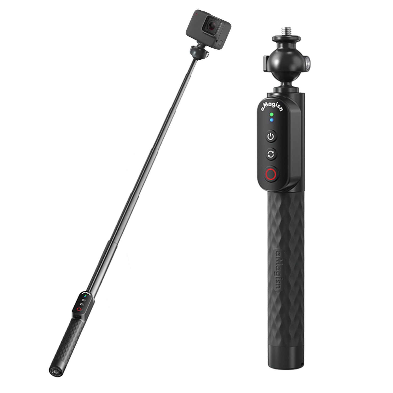 Perche à Selfie sous-Marine, Rallonge de Plongée étanche avec Télécommande pour X4/X3/X2/GO 3s, Durée de Vie la Batterie Ultra Longue, compatibilité Polyvalente pour Les Amateurs Plein Air