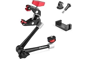 Adjustable Projector Clamping Mount with Friction Articulating Magic Arm