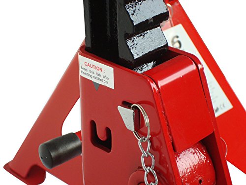 SOGI X4-11 Coppia di cavalletti sotto auto regolabili da 6 Ton