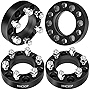 6x5.5 Hubcentric Wheel Spacer 1.5' (38mm) for Toyota Tacoma 4Runner Fortuner FJ Sequoia Tundra Ventury Hilux | Lexus GX460 GX470, 4PCS 6x139.7mm Forged Wheel Adapters 106mm Hub Bore with M12x1.5 Studs
