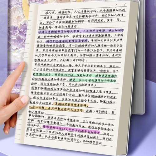 Carnet de notes B5 souple pour travail écriture manuscrite et révision examens - 2