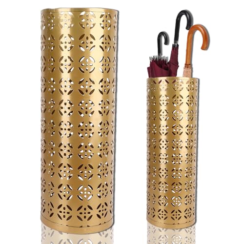 lvifloae Portaombrelli in Metallo Resistente per Ombrelli Organizzatore per Ingresso Moderno ed Elegante per Ingresso di Casa (l)