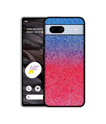 Image of Bubbles Design Premium 2D Printed Metal Back Case Cover for Google Pixel 7A 5G