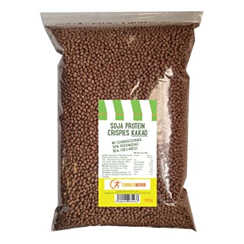 Soja Protein Crispies KAKAO 58% Protein 1000g - von Zimmermann Sportnahrung Cover