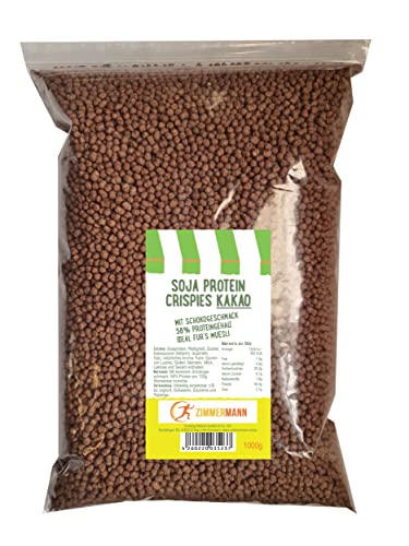 Soja-Protein-Crispies-KAKAO-58-Protein-1000g-von-Zimmermann-Sportnahrung