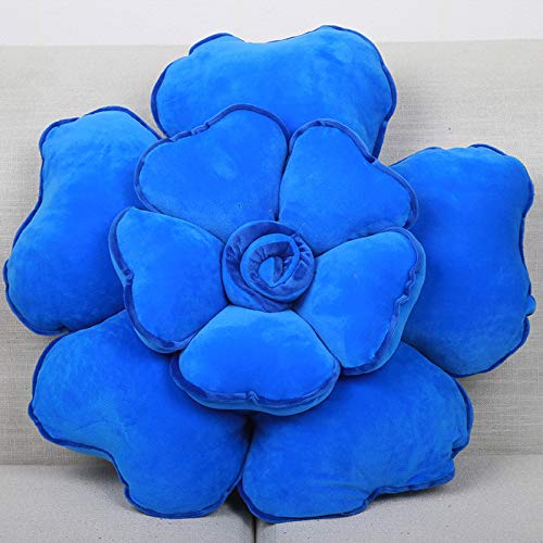 Grand oreiller rose en peluche douce pour decoration de chambre