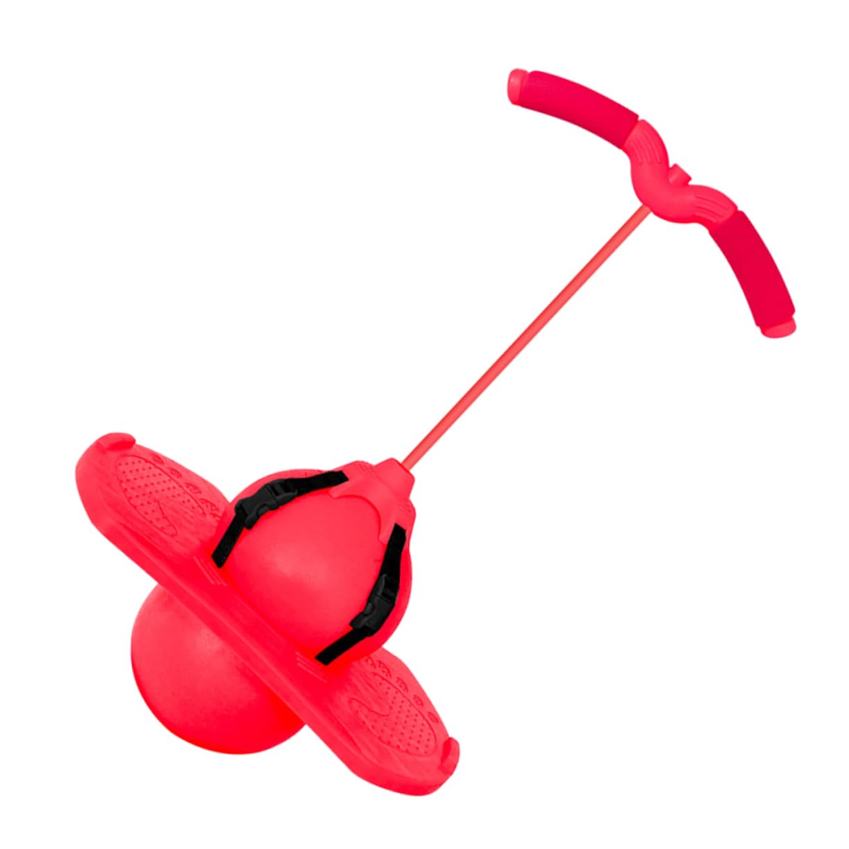 CIYODO 1Set Hopping with Handle Dual Use Fitness Bouncing Ball for Adults Fun Exercise Equipment for Indoor Outdoor Activity Skid Design