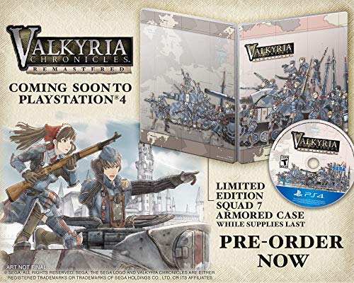 Valkyria chronicles remastered playstation 4 standard edition