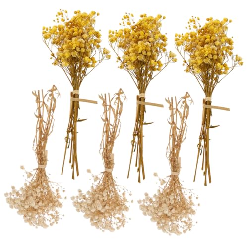 BESPORTBLE ramo de flores artificiales secas 6 piezas miniatura 1