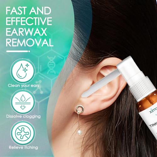 30ml Ohrenschmalz Entferner Spray, Leichte Anwendung Ohrentropfen Für Erwachsene Zur Sanften Reinigung, Für Tägliche Pflege