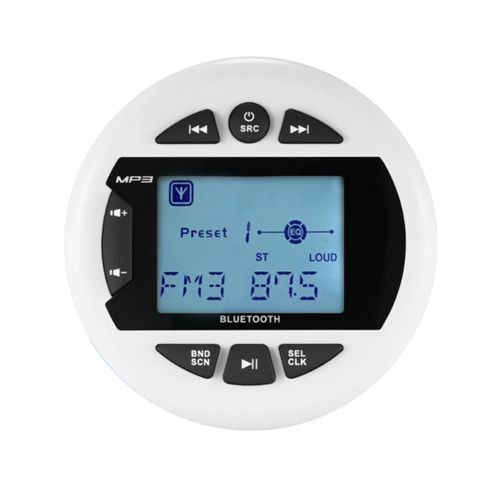 GMZS Waterproof Marine Bluetooth Stereo Boat Radio Digital Media Audio FM AM Car MP3 Player USB for Motorcycle Yacht Etc