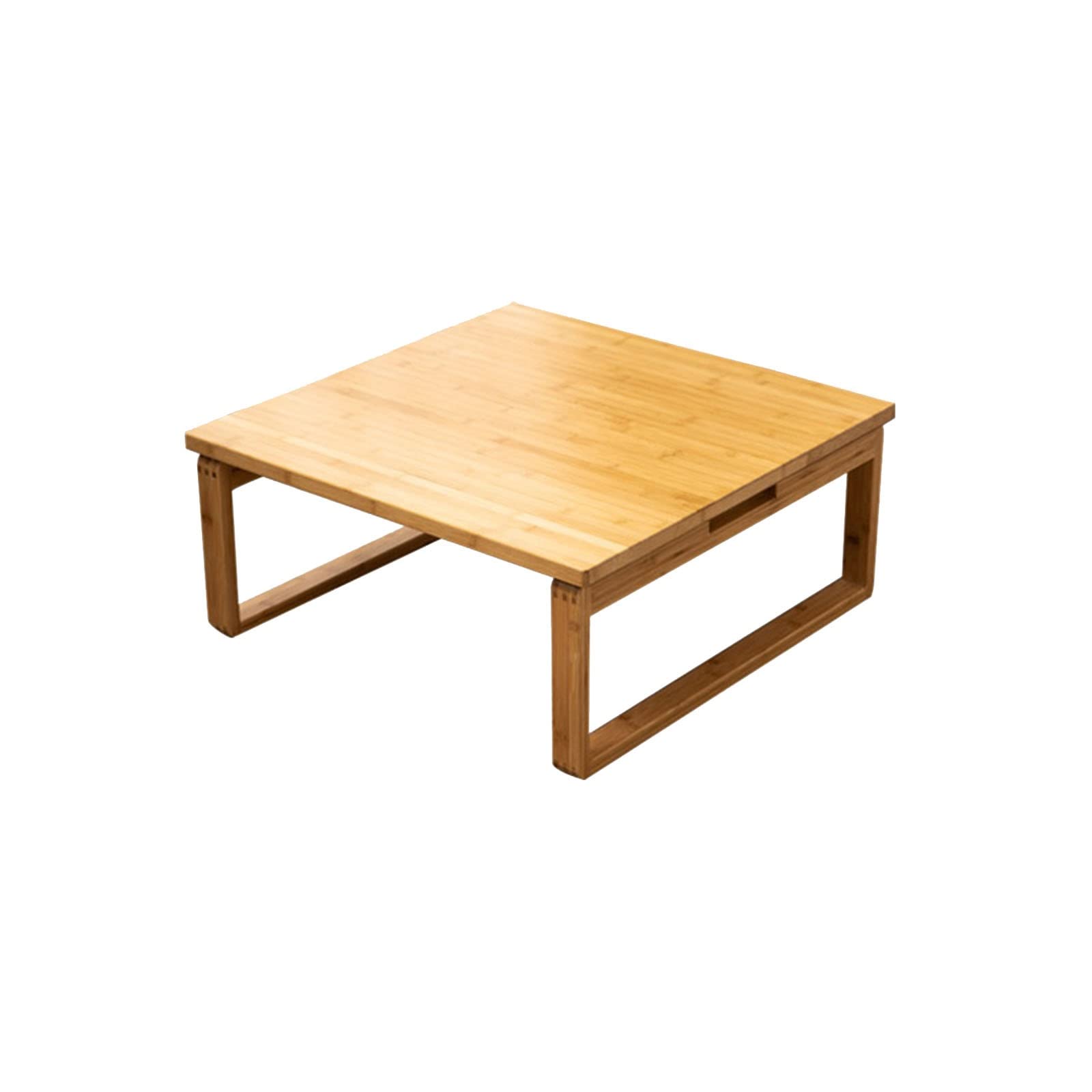 Amazon｜竹製サイドテーブル、 幅60/70/80CM ミニ 正方形 ローテーブル