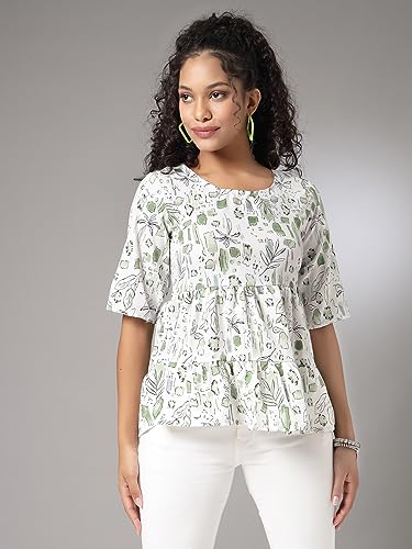 Image of OOMPH! Women's Polyester Regular Fit Shirt