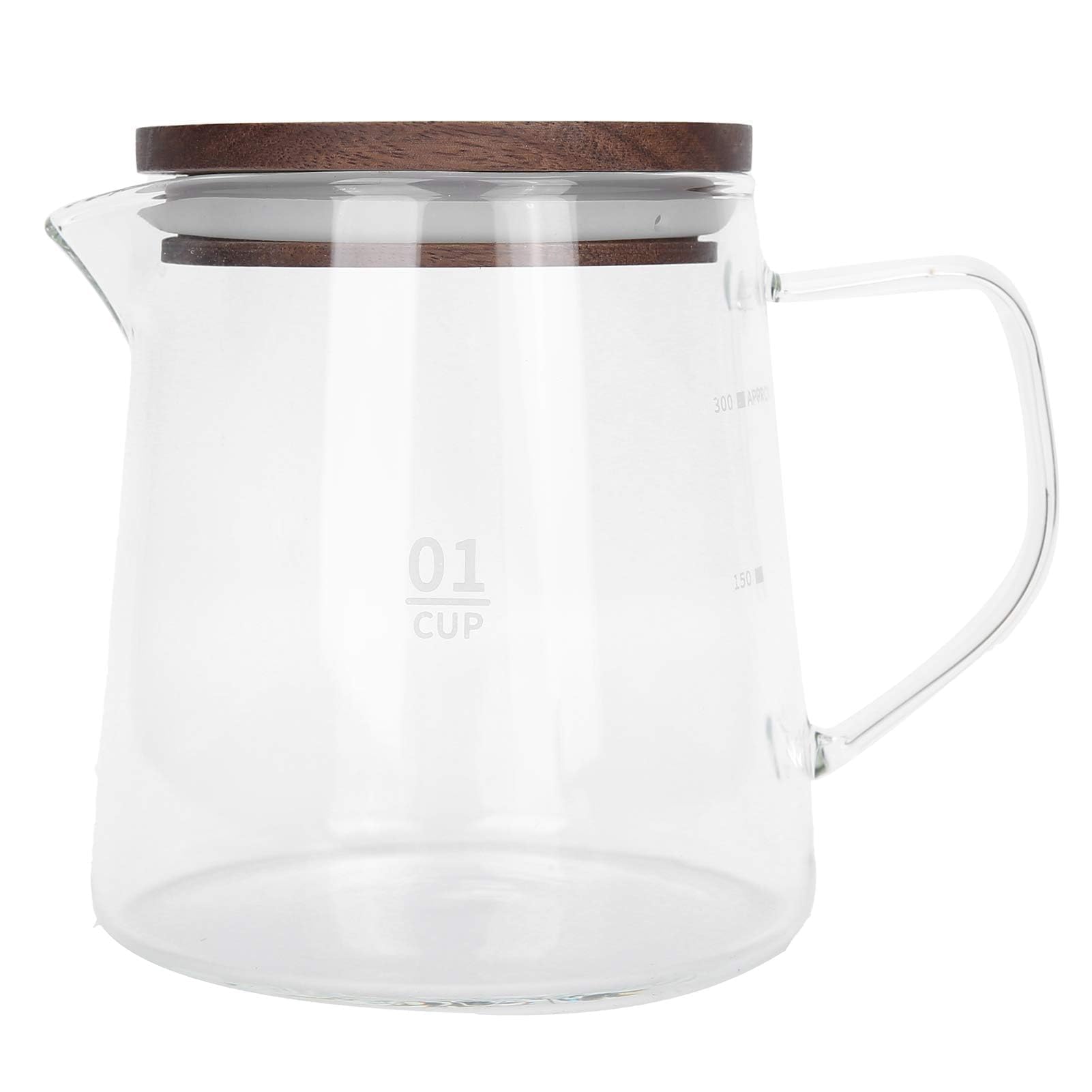 Cafetera de vidrio para estufa que mantiene el sabor puro del café y té