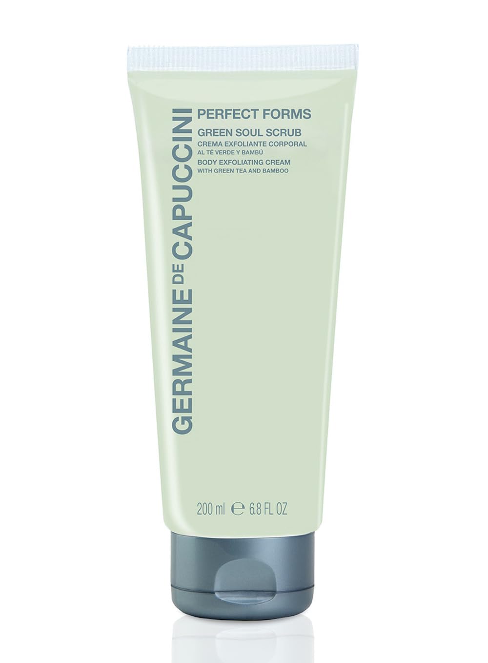 Germaine de Capuccini - Perfect Forms | Exfoliante Corporal al Té Verde y Bambú - Crema corporal exfoliante natural - Antioxidante y hidratante - Piel tersa y fresca - 200 ml