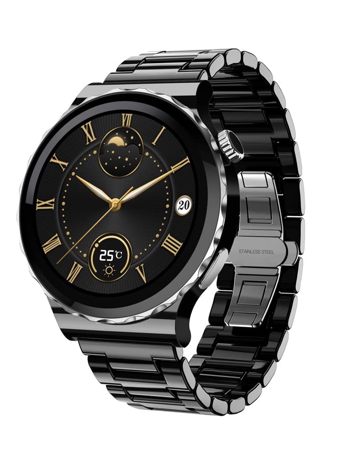 NFC Smartwatch med Bluetooth, 1.32" HD-skärm och Fitness Tracker
