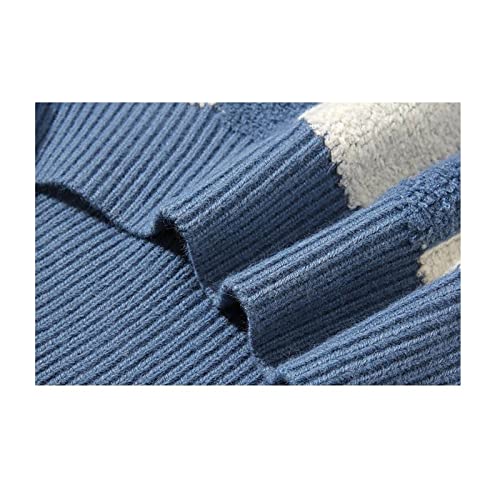 (Wool) Sweater Men Stripe Sweater Hip Hop Couples Pullover Knitwear Loose Fashion Casual Winter New Sweater Tops Sweater(A,XX-Large)3